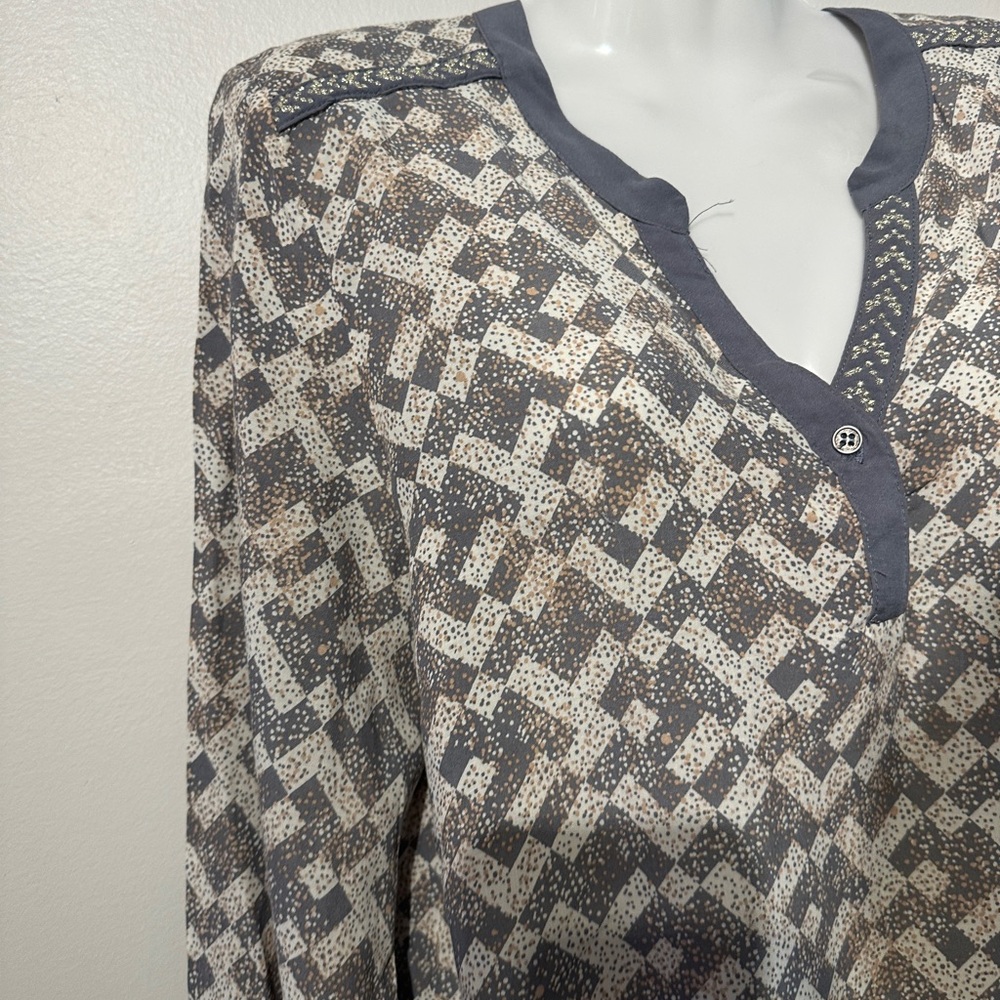 Cream | Boho Blouse Size 40 🖤 - Picture 6 of 10